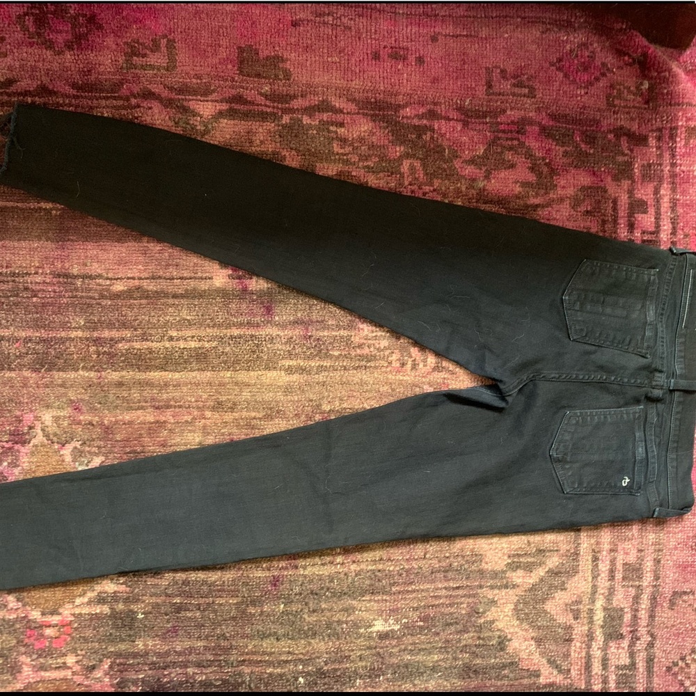 Rock & Roll Rag & Bone skinny black denim jeans 👖